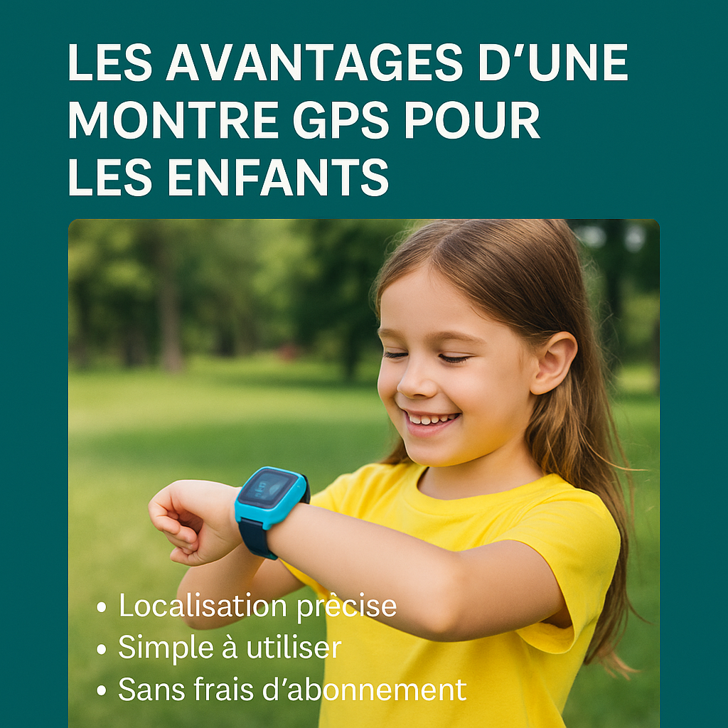 Montre GPS pour Enfants : Un Allié au Quotidien
